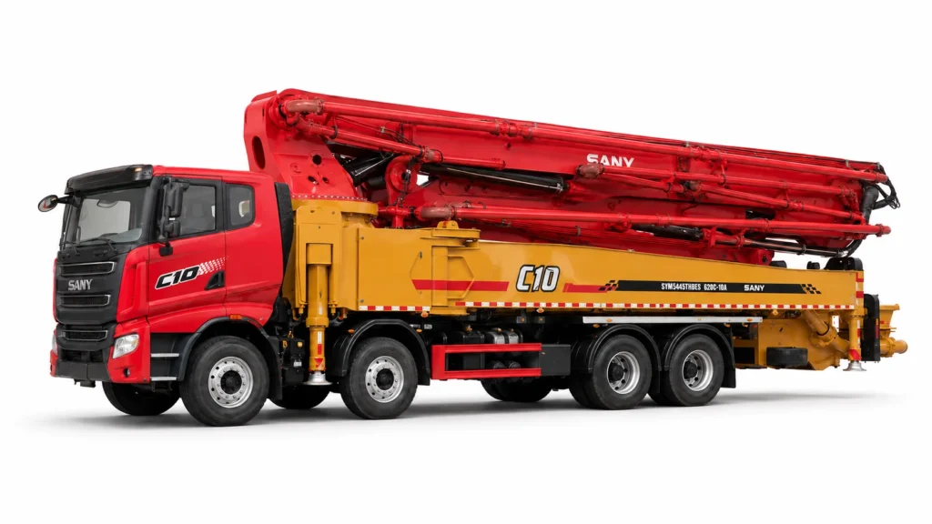 2021 used SANY SYM5445THBES 620C-10A 62m concrete pump truck